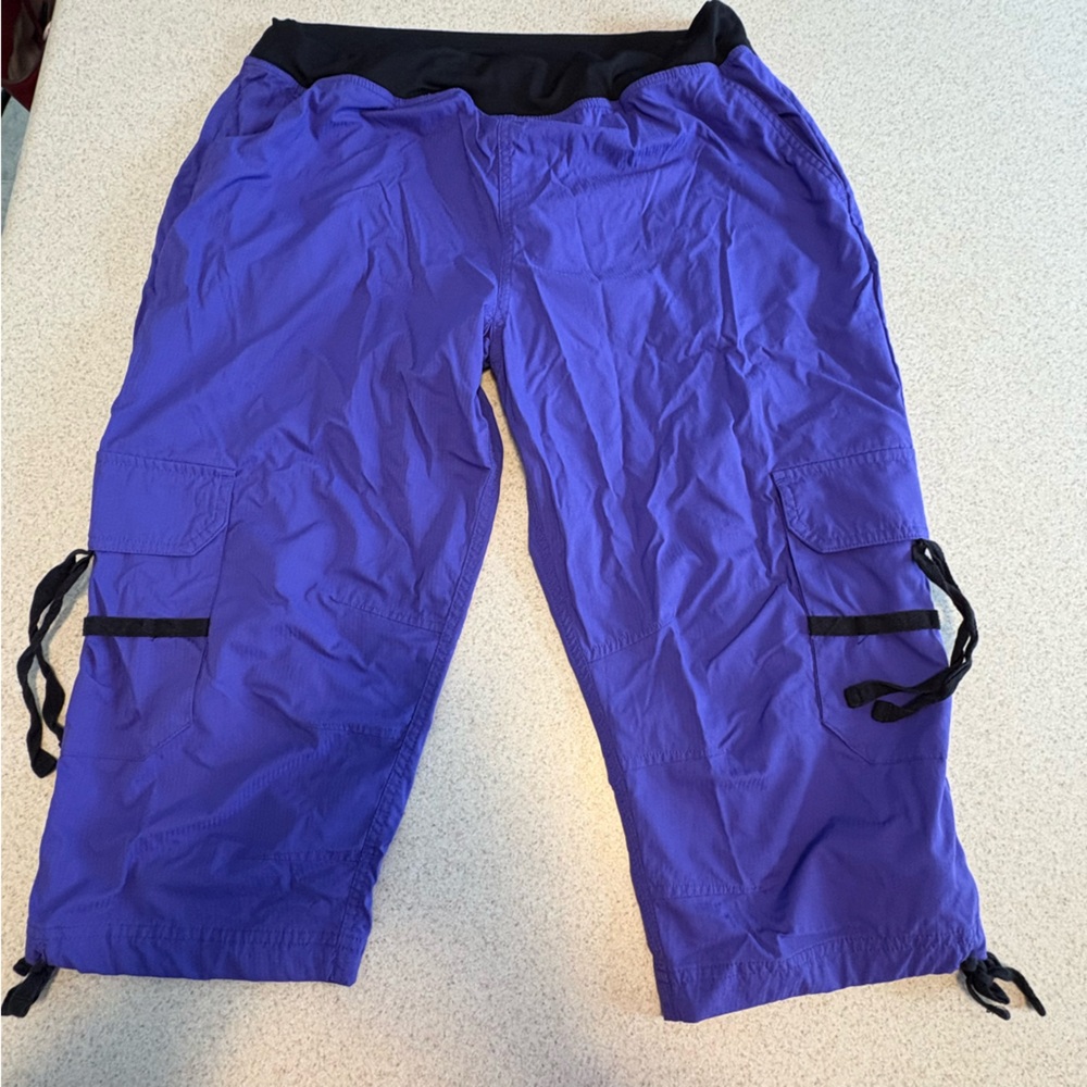 Zumba Wear Purple cargo jogger dance Athletic pants